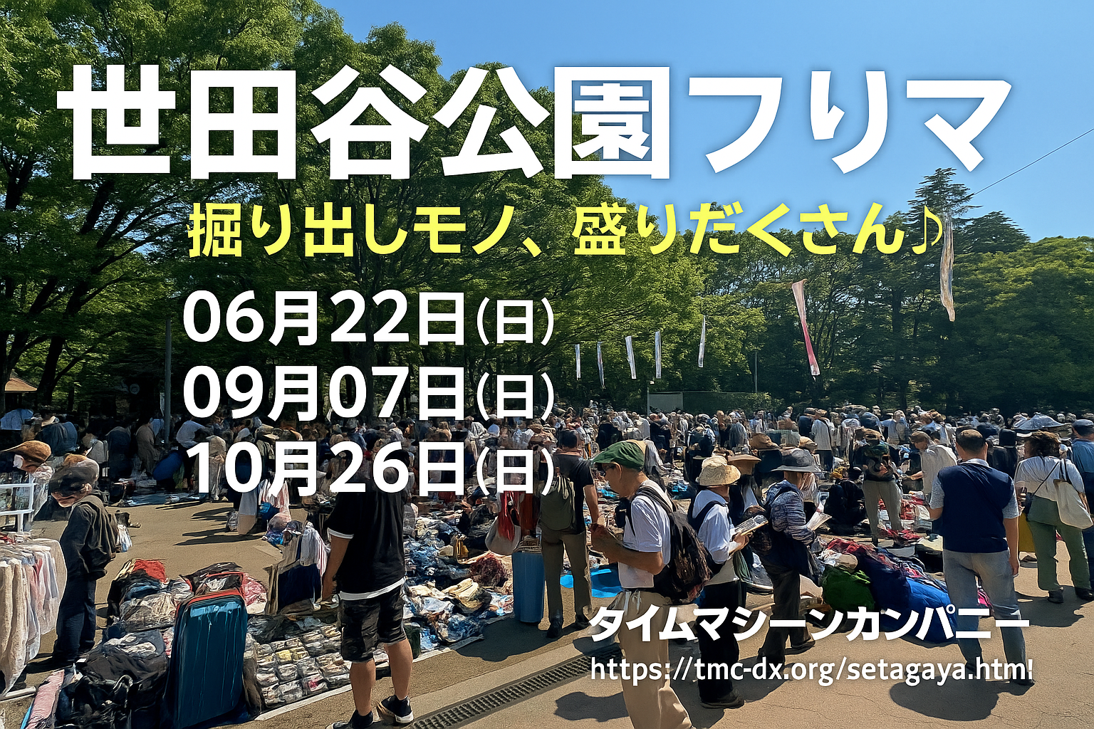 Setagaya Park Flea Market (September)
